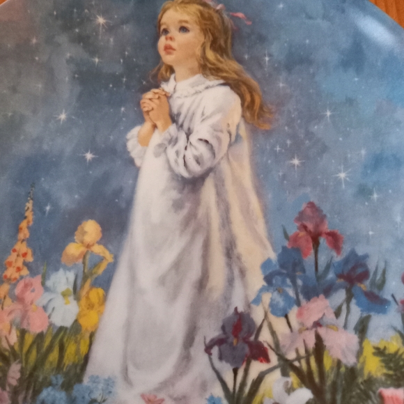 Collector's plate, Twinkle, Twinkle Little Star - Picture 2 of 4